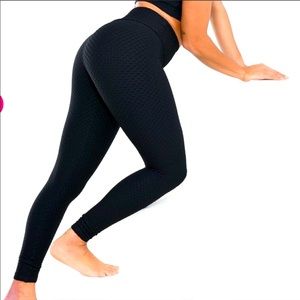 Black Booty by Brabants Croco Leggings